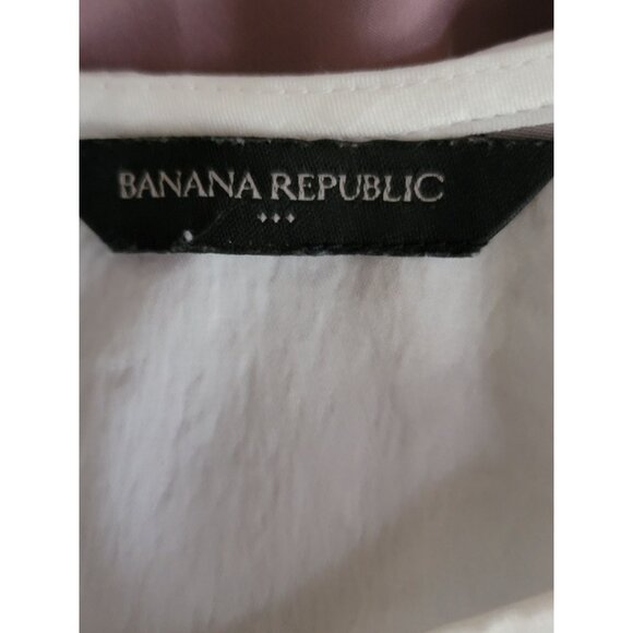 Banana Republic White Sleeveless Blouse S - Picture 3 of 4